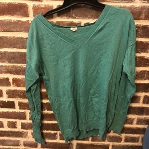 J. Crew turquoise sweater